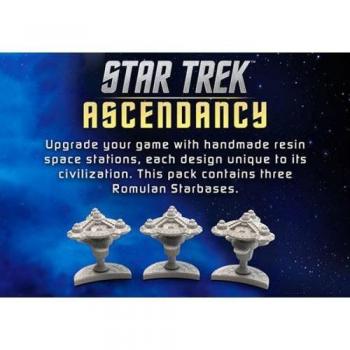 Star Trek Ascendancy: Romulaner Sternenbasen Miniaturen-Set