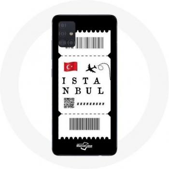 Cover Galaxy A51 5G Billete de Vuelo Estambul