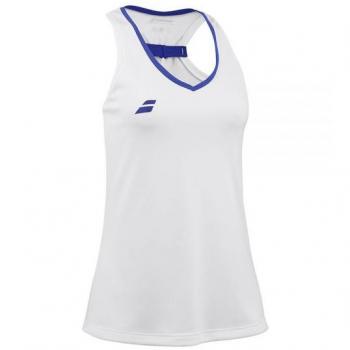 Babolat Play Tank Maglietta Donna Bianco