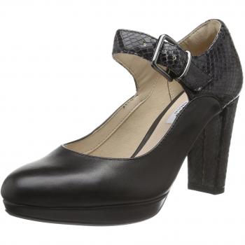 Clarks Kendra Gaby, Scarpe Tacco Alto con Cinturino Donna, Nero