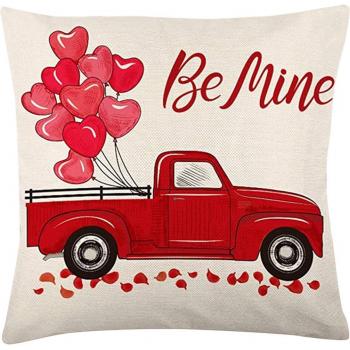 Floral Rose Valentine's Day Pillowcase