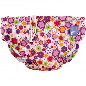 Bambino Mio, Reusable Swim Nappy, Multicolour (Ditzy Floral) Large (1-2 Years)