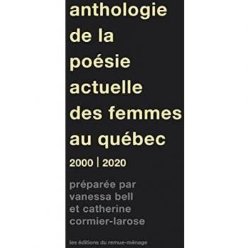 Anthologie poésie actuelle des femmes au Québec