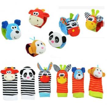 Calcetines Musicales con Sonajero para Bebés