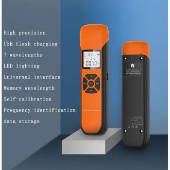 2 In 1 Vermogensmeter voor Optische Signalering met Ingebouwde Batterij