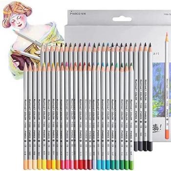 Marco Raffine® Kit 48 Matite per Schizzi e Doodling Creativi