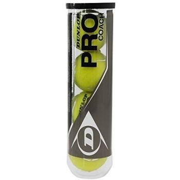 Dunlop Tennis‑Ball ProCoach 4er Set – Gelb