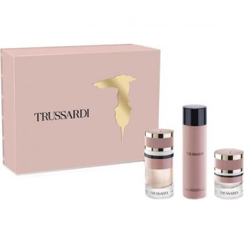 Set Trussardi Monogram Eau de Parfum 90 ml + Hidratante Corporal 200 ml + Perfume Cabello 30 ml