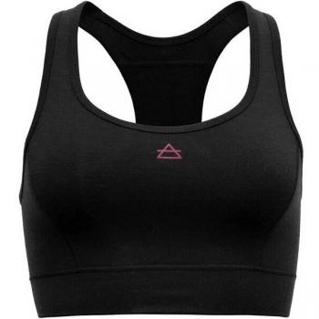 Sostenedor Deportivo Devold Berle Merino Negro XL para Mujer