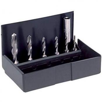 Coffret Taraud 7 Pièces Gris/Argent