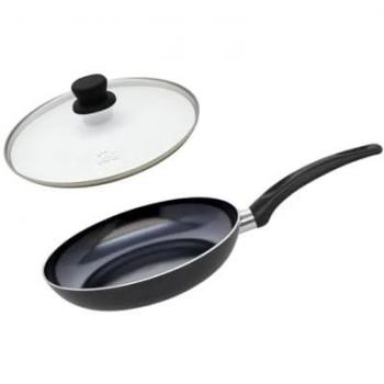 Poêle 28 cm ELODUR® céramique sans PFAS avec couvercle – Elo Prima Cucina