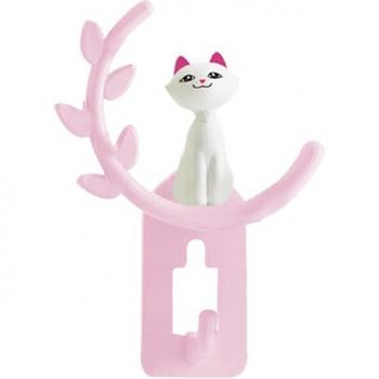 Decoratieve Kat Zuignap Hanger