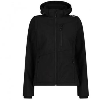 CMP Women's 2XL Basic Black Waterproof Detachable Jacket