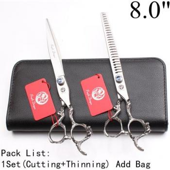 8-Inch 22cm 440C Dog Hair Shears Z9006