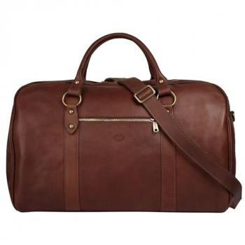 Echtleder Reisetasche PIKÉ, 50 cm x 34 cm x 19 cm