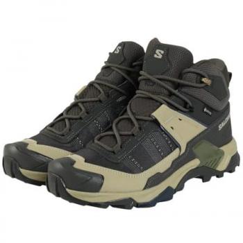Botas Salomán X Ultra 5 Mid GTX – Senderismo Verde Oscuro (Mujer/Hombre, 42)