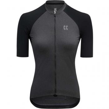 Passion Z4 Damen Kurzarm-Trikot (Grau/Schwarz) – Kalas S