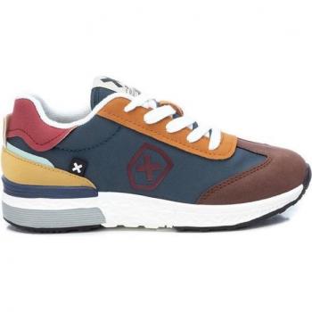 Zapatilla de Niño Xti Kids en Nylon y Piel Sintética con Cordones Ajustables y Suela Antideslizante