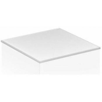 Cubierta blanca 716x3x520 mm cristal Keuco