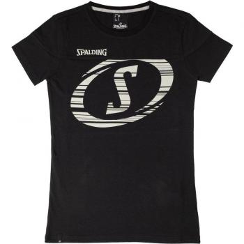 Spalding Fast Tee für Damen Schwarz S