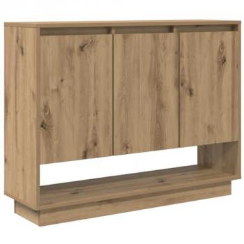 VidaXL Oak Artisan Console Table – 97×29×75 cm (Engineered Wood)