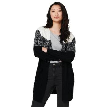 Izabel London Women's Longline Color Block Cardigan (Size 10)