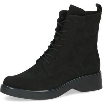 Schnürstiefelette Caprice Veloursleder, Größe 40