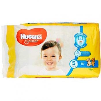 Huggies Unistar, Größe 5 (11 – 19 kg), 16 Windeln
