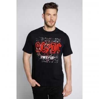 T-shirt Nero AC/DC Uomo Cotone Mezze Maniche Taglia L JP1880