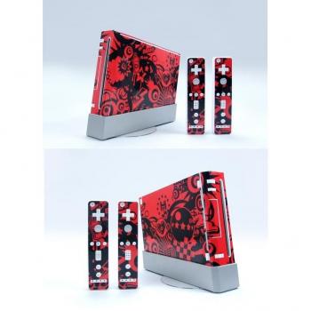 Skin de vinilo rojo pasión 067 para Nintendo Wii