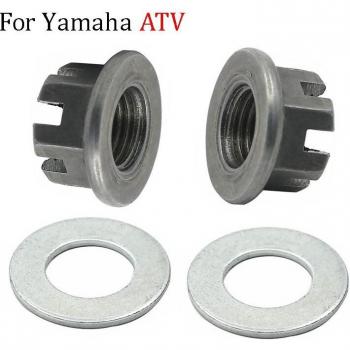 2-Pack Achteras Kasteelmoeren voor Yamaha Raptor 350