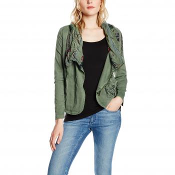 Desigual Damen Jacke EASY, 44, NEW GREEN 4096