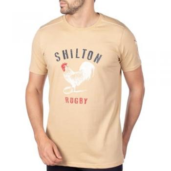 T-shirt Shilton rugby coq tricolore homme