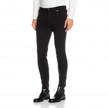 HKM Men's Black Riding Pants