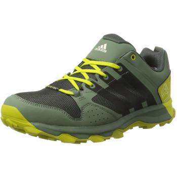 Adidas Kanadia 7 TR GTX Trail Laufen Schuh für Männer – Grüner Mix (Ivy/Core Black/Lime), EU 46