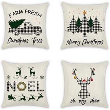 45 x 45cm Throw Pillow Cases Set of 4