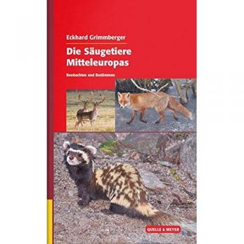 Eckhard Grimmberger Die Säugetiere Mitteleuropas: Beobachten Und Bestimmen
