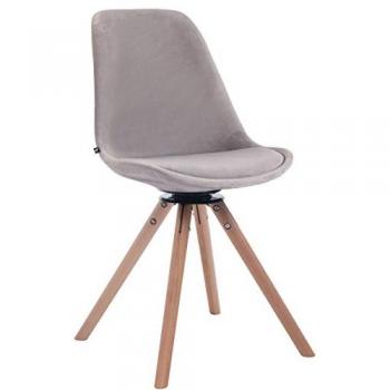 Pranzo Troyes Velluto Grigio Rotazione Comfort