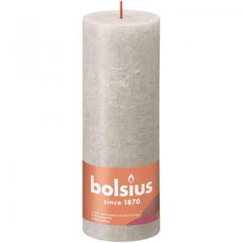 Candela a Colonna Rustico Shine 4x Bolsius