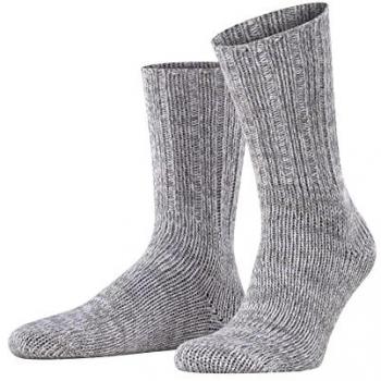 Falke Brooklyn Heavy‑Duty Boot Socks – Silver Grey, EU 39–42