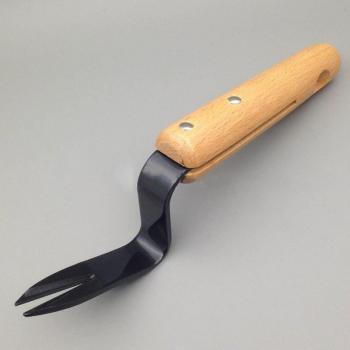 Stainless Steel Weeder & Garden Cultivator (Beech Handle)