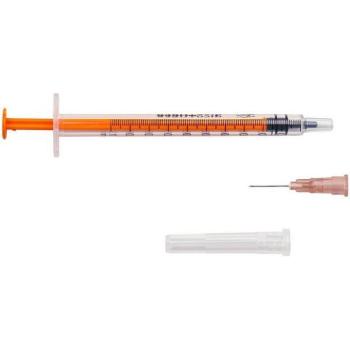Zarys 1 ml Einwegspritzen mit Kanüle
