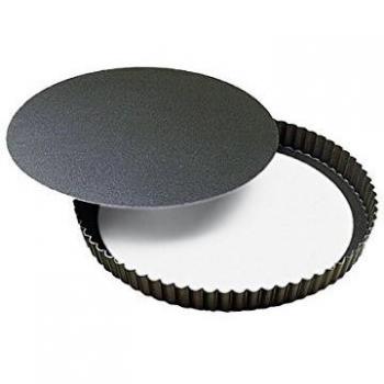 Moule à Tarte à Bordes Cannelées Réglable 28 cm