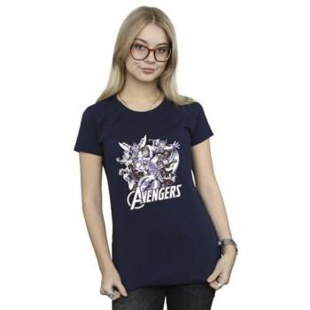 Group Navy Avengers Cotton T‑Top