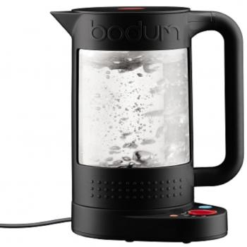 Bodum Bistro 11659‑01 – Bouilloire à température réglable, 1,1 L, noire