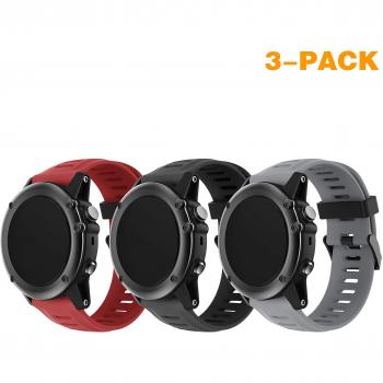 Banda de reemplazo de silicona suave TOPsic para Fenix 3
