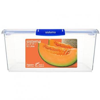 Contenitore Trasparente Klip it Plus 10 Litri