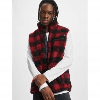 Gilet Noir Rouge Teddyfleece Brandit XL