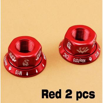 MUQZI 2pcs Fixed Gear Bike Hub Screw Nut