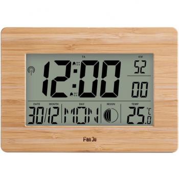 FanJu FJ3530 LCD Alarm Clock with Thermometer